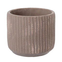 Kaspó barázdált 16x13,5 cm