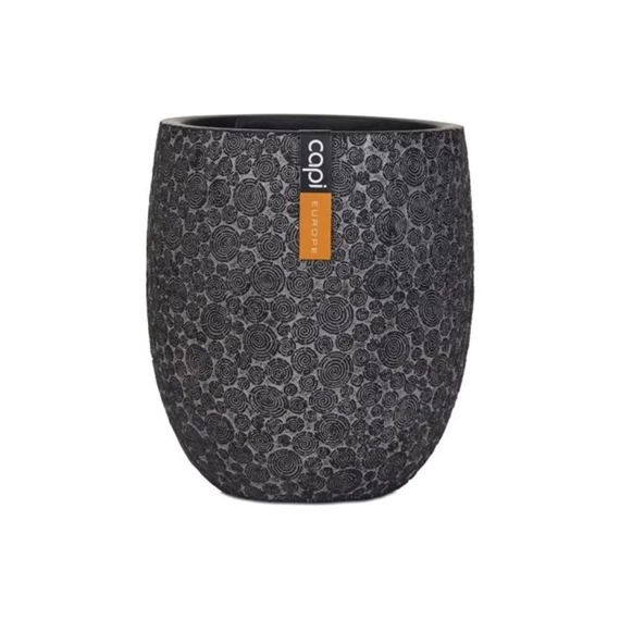 Kaspó kerek, famintás 17,5x17,5x21,5 cm