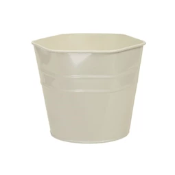 Kaspó hullámos peremmel 14x12 cm