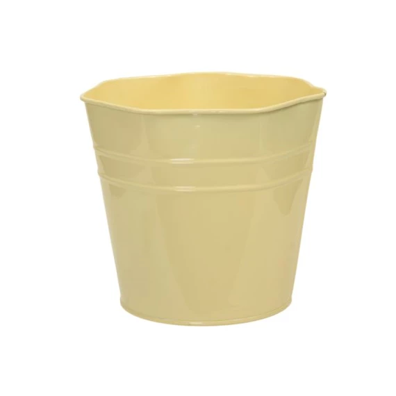 Kaspó hullámos peremmel 16x14,5 cm