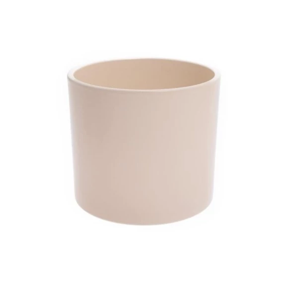 Kaspó kerámia 17 cm krém