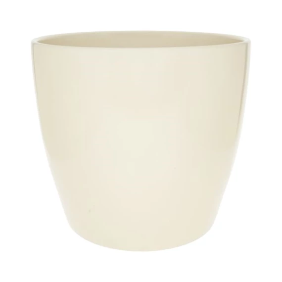 Kaspó kerek, mázas 28x28x23 cm