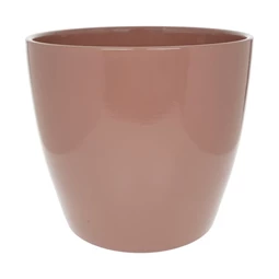 Kaspó kerek, mázas 28x28x23 cm