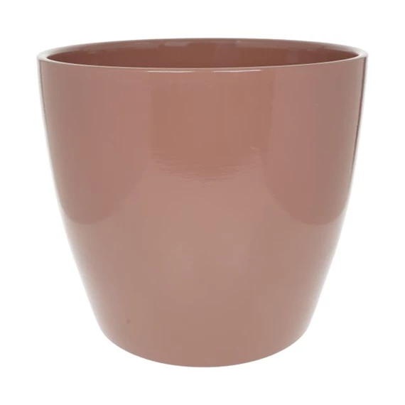 Kaspó kerek, mázas 28x28x23 cm