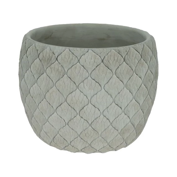 Kaspó rombusz mintával 14,7x14,7x13 cm