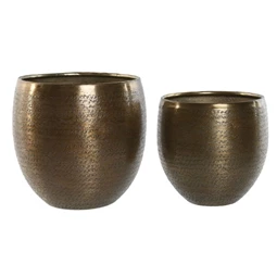 Kaspó szett kerek 22x22x24,5 cm S/2