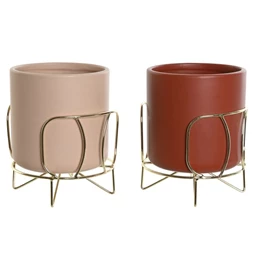 Kaspó szett 18x18x21 cm 2 féle