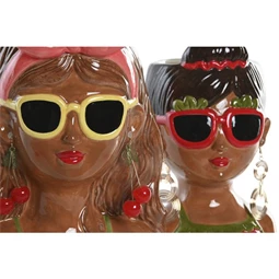 Kaspó szett nő 22x14x25 cm 2 féle