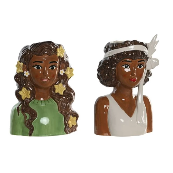 Kaspó szett nő 25x18x33,5 cm 2 féle