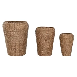 Kaspó szett 44x44x60 cm S/3