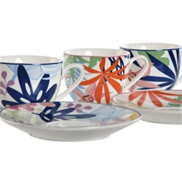 Kávés készlet 8,5x6x5 cm 90 ml 3 féle