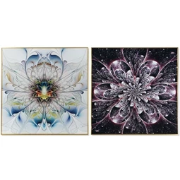 Kép absztrakt 80x3x80 cm 2 féle