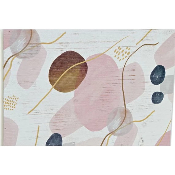 Kép absztrakt mintás 30x3x30 cm 3 féle