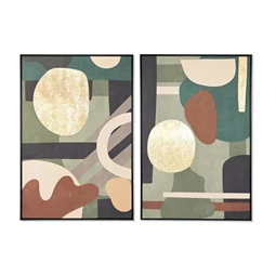 Kép absztrakt 83x4,5x123 cm 2 féle