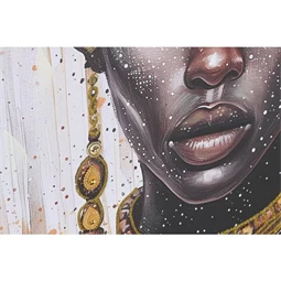 Kép afrikai nő 60x3x90 cm 2 féle