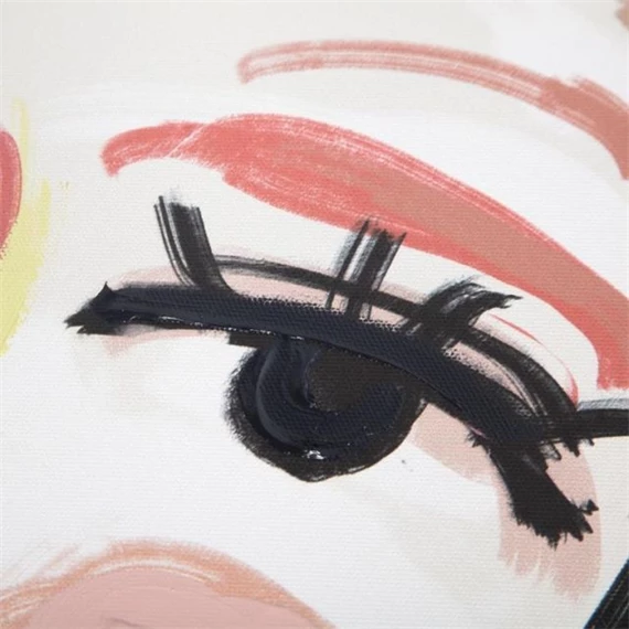 Kép absztrakt arcok 70x3,7x50 cm 2 féle