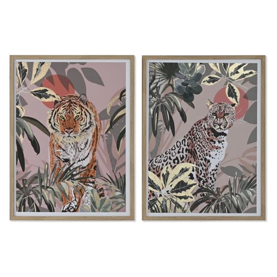 Kép dzsungeles, keretes 45x2,5x60 cm 2 féle