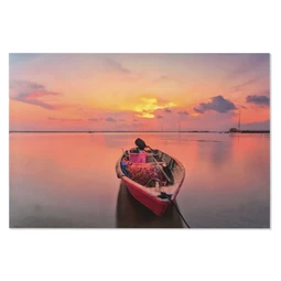 Kép edzett üveg, csónak 150x0,4x100 cm