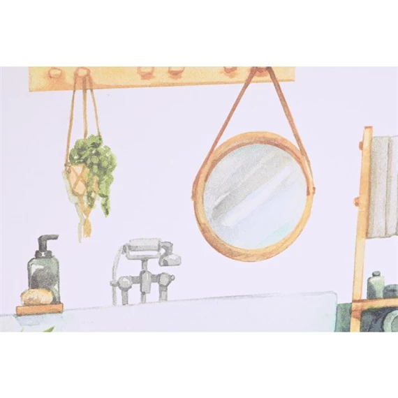 Kép fürdőszoba 50x1,8x40 cm 2 féle