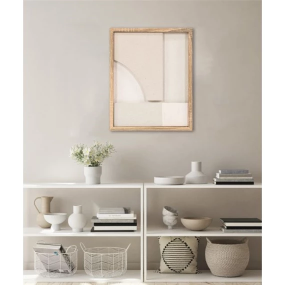 Kép keretes, LED-es 3D-s 40x3,8x50 cm 2 féle