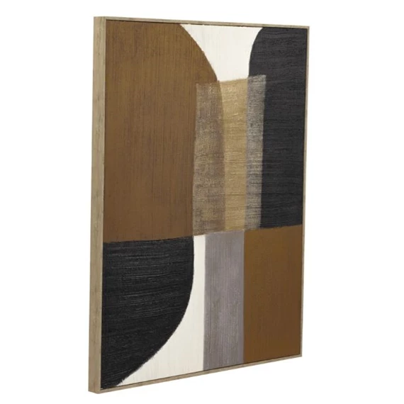 Kép keretes, absztrakt 82x3,2x102 cm 2 féle