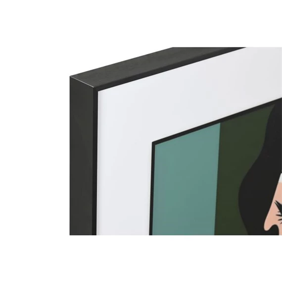 Kép keretes, absztrakt nő 80x3,5x80 cm 2 féle