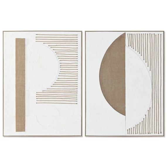 Kép keretes, absztrakt 92,5x4,5x122,5 cm 2 féle