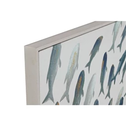 Kép keretes, halak 82,5x4x102,5 cm 2 féle