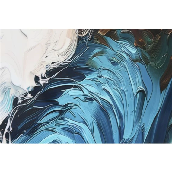 Kép keretes, hullám 80x3,5x80 cm 2 féle