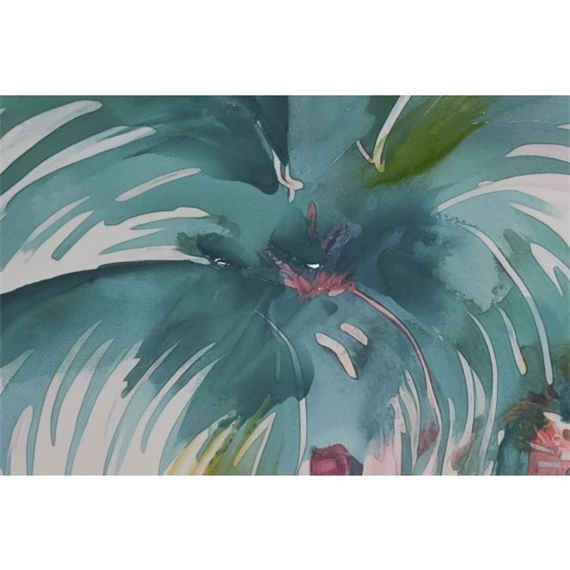 Kép keretes, pálmafa keretes, 80x3,5x80 cm 2 féle