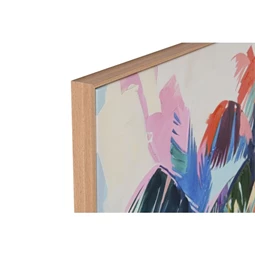 Kép keretes, pálmafa keretes, 90x3,5x120 cm 2 féle