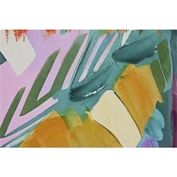 Kép keretes, pálmafa keretes, 90x3,5x120 cm 2 féle