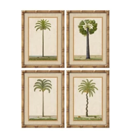 Kép keretes, pálmafa 45x2,5x60 cm 4 féle