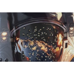 Kép keretes, űrhajós 100x4x100 cm 2 féle