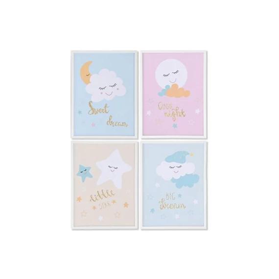 Kép keretes 30x1,8x40 cm 4 féle