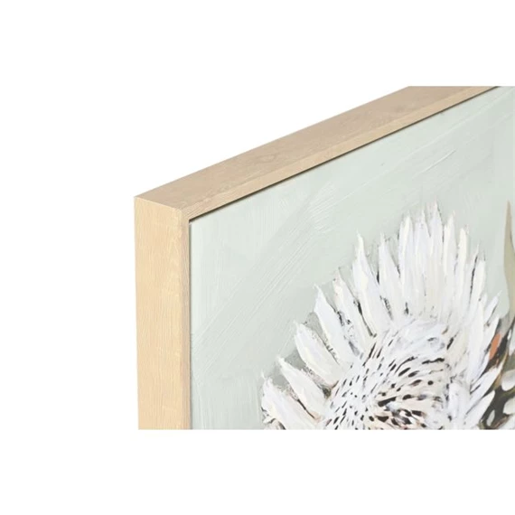 Kép keretes, virág, kézzel festett 83x4x83 cm 2 féle