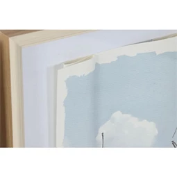 Kép keretes, vitorlás 52,5x4x62,5 cm 2 féle