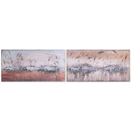 Kép kézzel festett 140x3,5x70 cm 2 féle