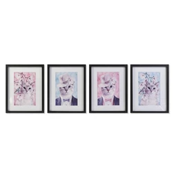 Kép macska, keretes 35x2x45 cm 4 féle