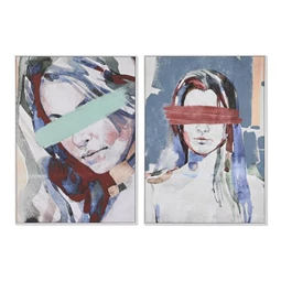 Kép nő absztrakt 103x4,3x143 cm 2 féle