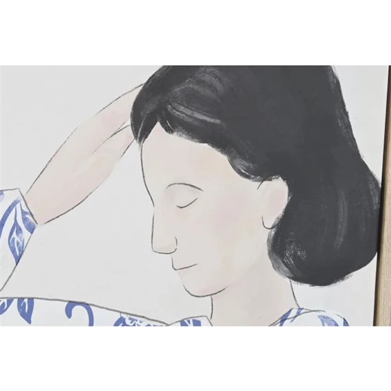 Kép nő, virágos 80x4x120 cm 2 féle