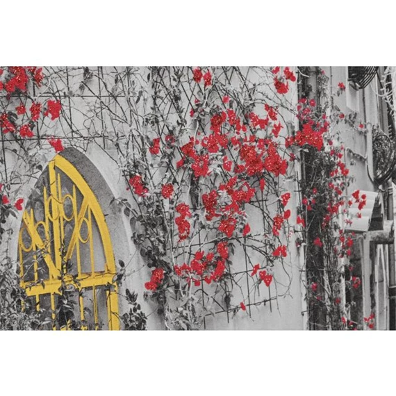 Kép utca, csillámos 73x3,5x53 cm 2 féle