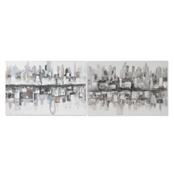 Kép város, absztrakt 120x2,8x80 cm 2 féle