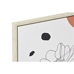 Kép virág, absztrakt 40x2,5x50 cm 4 féle