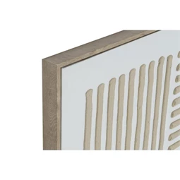 Kép vonalas, 3D-s, keretes 83x4x83 cm 2 féle