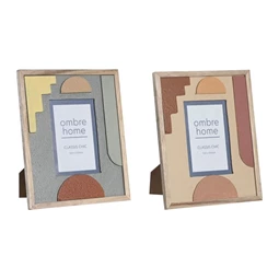 Képkeret absztrakt mintás 20x1,6x25 cm 2 féle