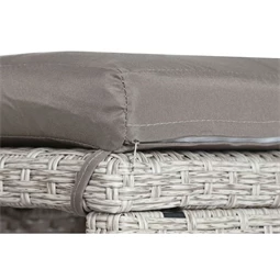 Kerti garnitúra szett 143x80x100 cm S/7