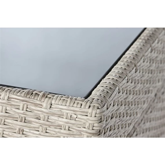 Kerti garnitúra szett 143x80x100 cm S/7