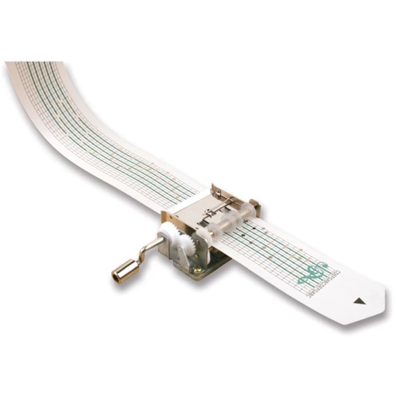 Zenedoboz, kottázható 7x6,35x12,5 cm