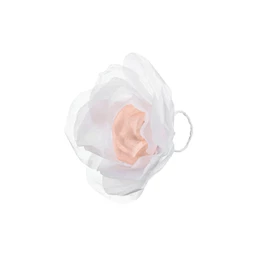 Kézi virág szett 7,5 cm átmérő fehér S/10